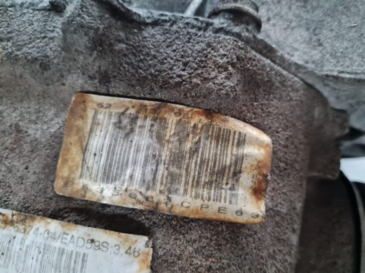 Aizmugurējais reduktors priekš BMW 6 E63 645 2004