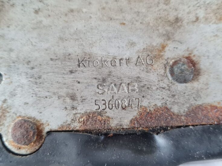 Bagāžnieka vāka slēdzene priekš SAAB 9-5 1999