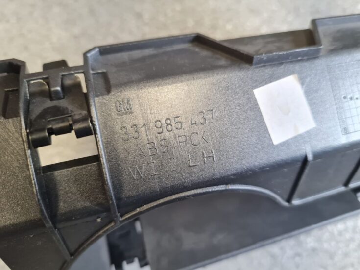 Mērinstrumentu paneļa dekoratīvais rāmis priekš OPEL ASTRA H 2005 GREEN