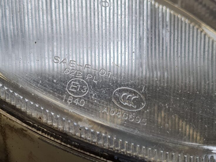 Miglas lukturis priekšā pa kreisi priekš Hyundai Santa Fe 2006-2012