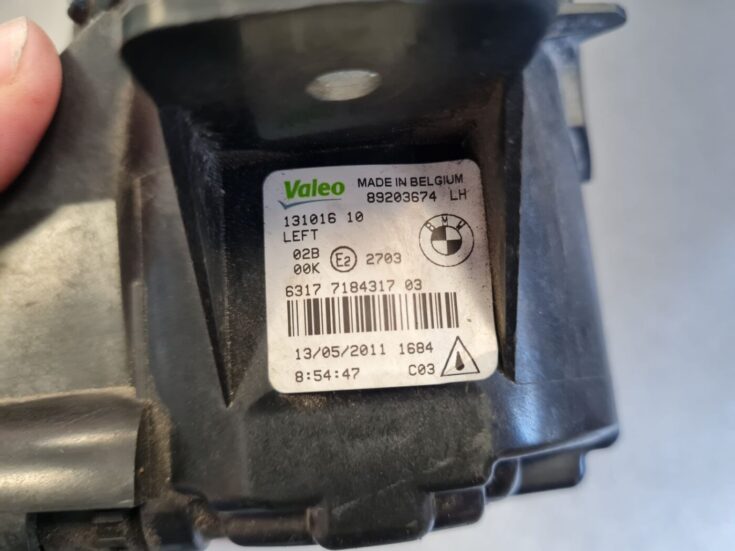 Miglas lukturis priekšā pa kreisi priekš BMW X5 E70 2006-2013